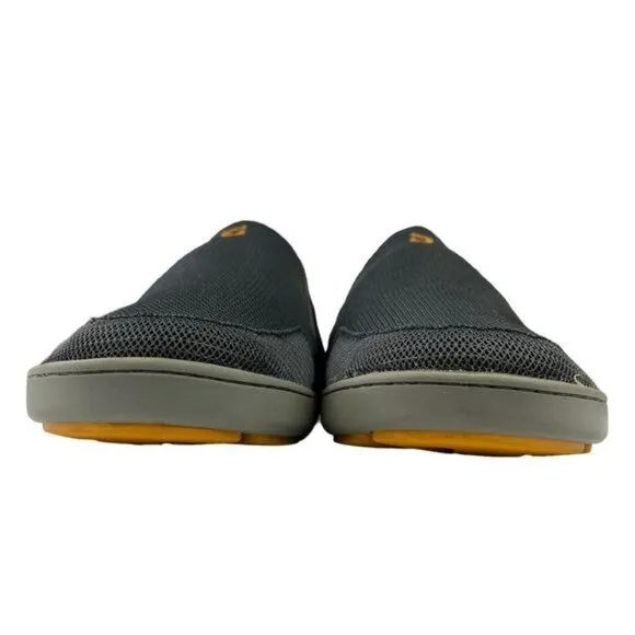 Olukai Nohea Drop‎ in Heel Mesh Slip On Boat Shoes Slides Mens Size 9