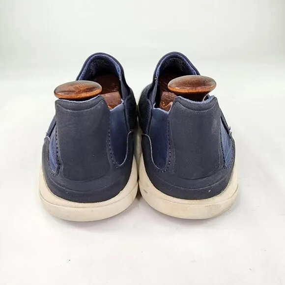 OluKai Moku Pae Shoe Mens Navy Mesh Slip On US 11.5 M Casual Sneaker Boat Loafer