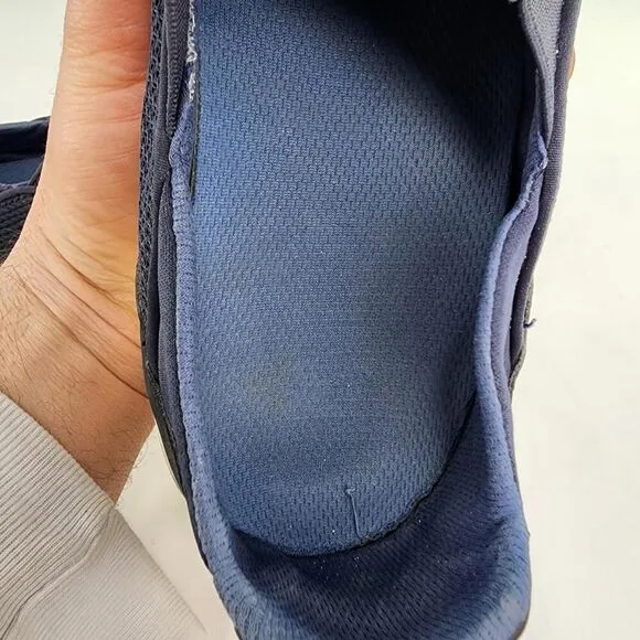 OluKai Moku Pae Shoe Mens Navy Mesh Slip On US 11.5 M Casual Sneaker Boat Loafer