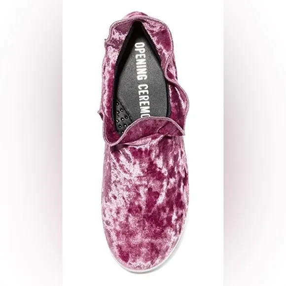 OPENING CEREMONY FIFI VELVET SHOES 5.5