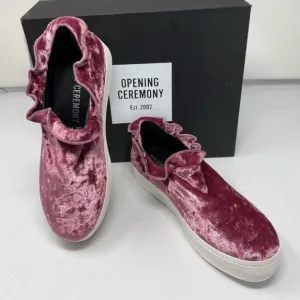 OPENING CEREMONY FIFI VELVET SHOES 5.5