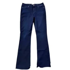 Paige Women’s Dark Wash Stretchy Manhattan Bootcut Jeans Tall (Long) Size 31/12
