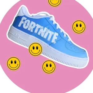 Painted Custom Fortnite Nike AF1