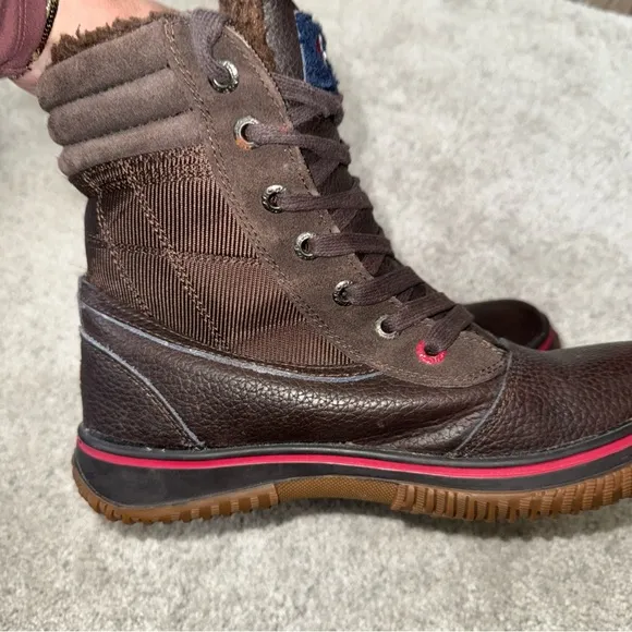 Pajar Men's Brown Leather Boots