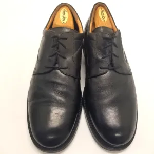 Paolo Mondo Mens Size 12EEE 53097 Oxford Derby Black Leather Lace Up Dress Shoe