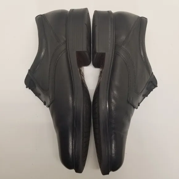 Paolo Mondo Mens Size 12EEE 53097 Oxford Derby Black Leather Lace Up Dress Shoe