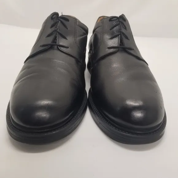 Paolo Mondo Mens Size 12EEE 53097 Oxford Derby Black Leather Lace Up Dress Shoe