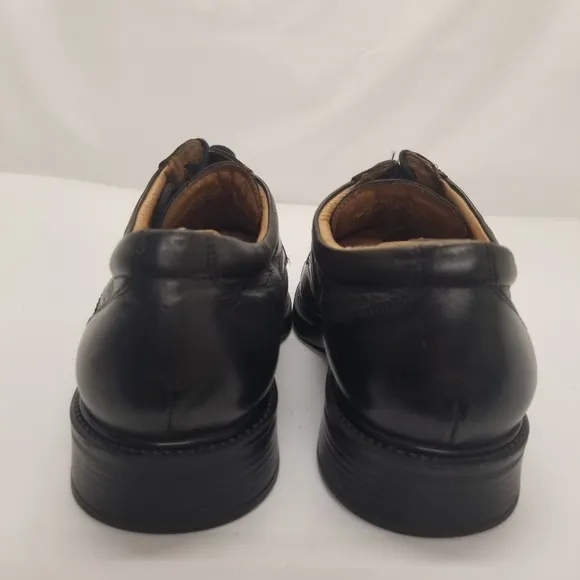 Paolo Mondo Mens Size 12EEE 53097 Oxford Derby Black Leather Lace Up Dress Shoe