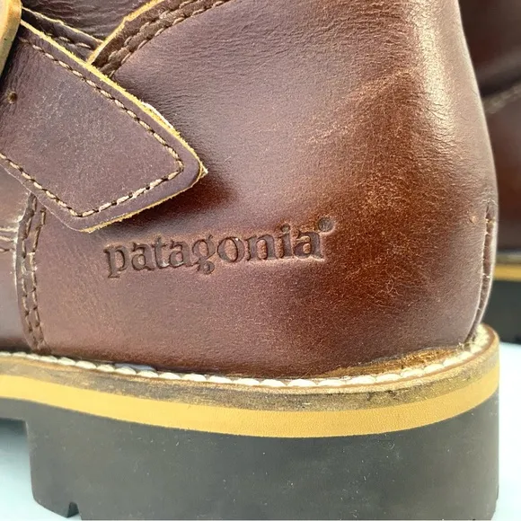 Patagonia Women's Chestnut Leather Side Zip THATCHER Boot