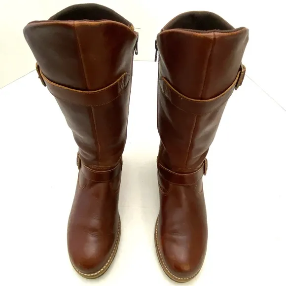 Patagonia Women's Chestnut Leather Side Zip THATCHER Boot