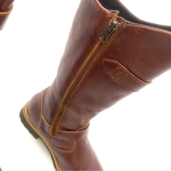 Patagonia Women's Chestnut Leather Side Zip THATCHER Boot