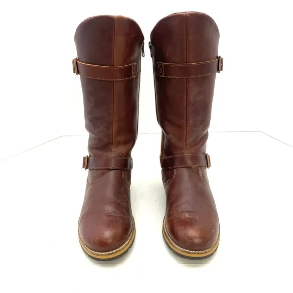 Patagonia Women's Chestnut Leather Side Zip THATCHER Boot