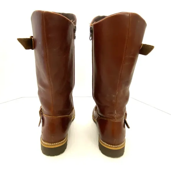 Patagonia Women's Chestnut Leather Side Zip THATCHER Boot