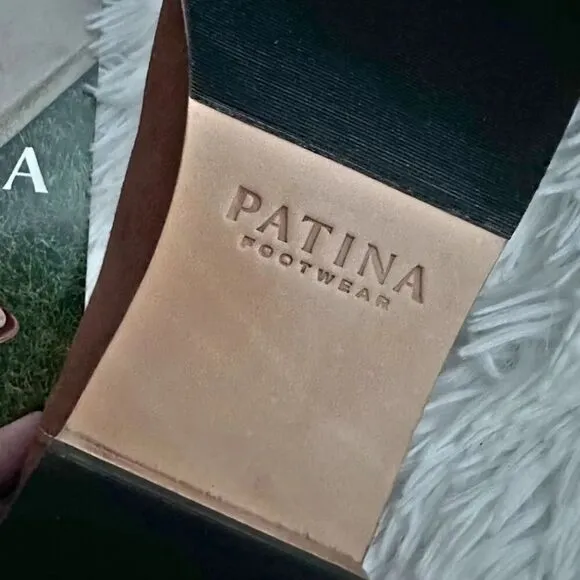 PATINA x PORTLAND LEATHER GOODS | Pointed Flats Loafers Toffee Caramel Tan | 8