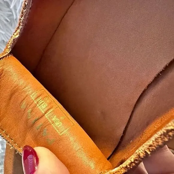 PATINA x PORTLAND LEATHER GOODS | Pointed Flats Loafers Toffee Caramel Tan | 8