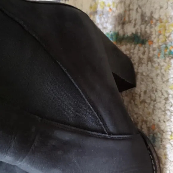 Paul Green Black Leather Booties