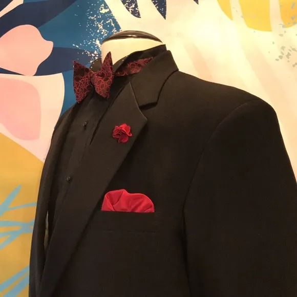 Perry Ellis Tuxedo Coat