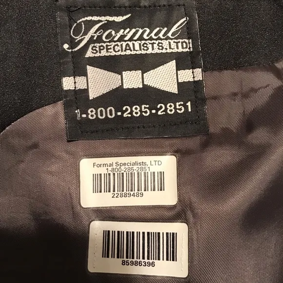 Perry Ellis Tuxedo Coat