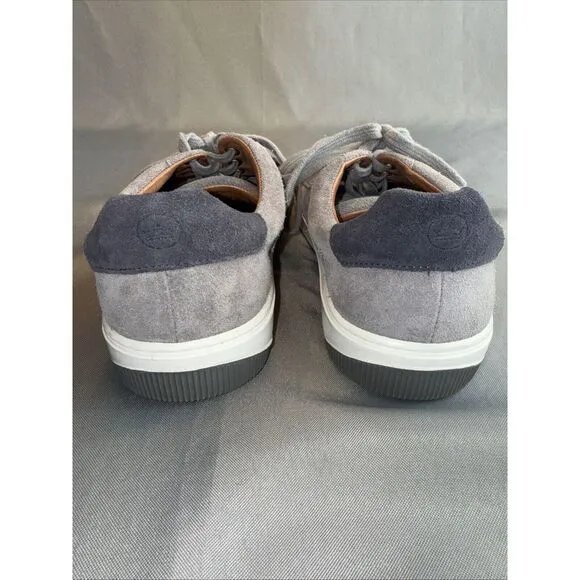 Peter Millar Men's‎ VANTAGE Low Top Lace Up Suede Sneakers US 10.5M Gray