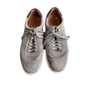 Peter Millar Men's‎ VANTAGE Low Top Lace Up Suede Sneakers US 10.5M Gray