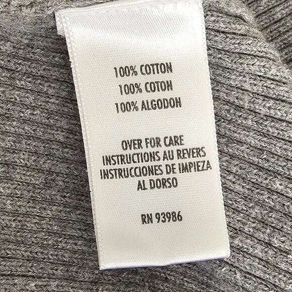 Petite Sophisticate Ribbed Cardigan &amp; Top Set | EUC | SP | Gray