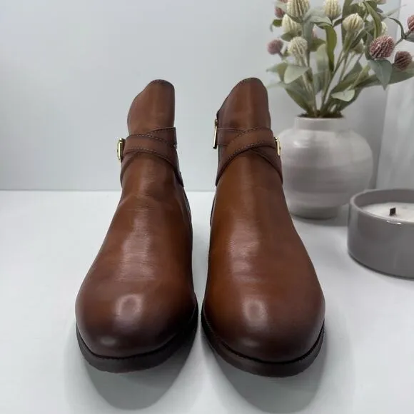Pikolinos Puertollano W3C Ankle Boots Brown Side Zip Women EU 42/11.5 Tried On