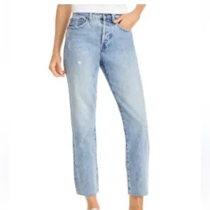 Pistola Blue High Rise Vintage Straight Jeans