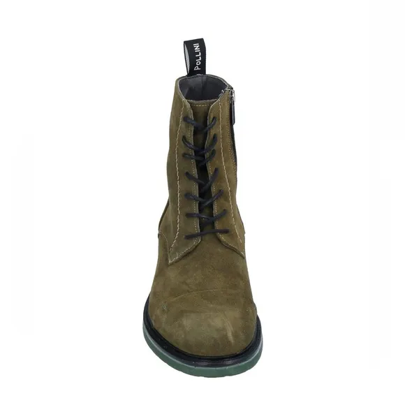 Pollini Suede leather boots for man