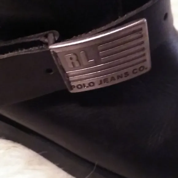 Polo leather boots
