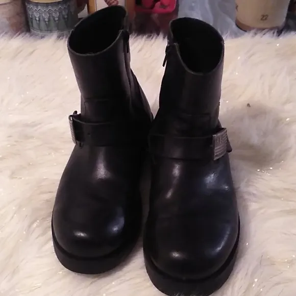 Polo leather boots