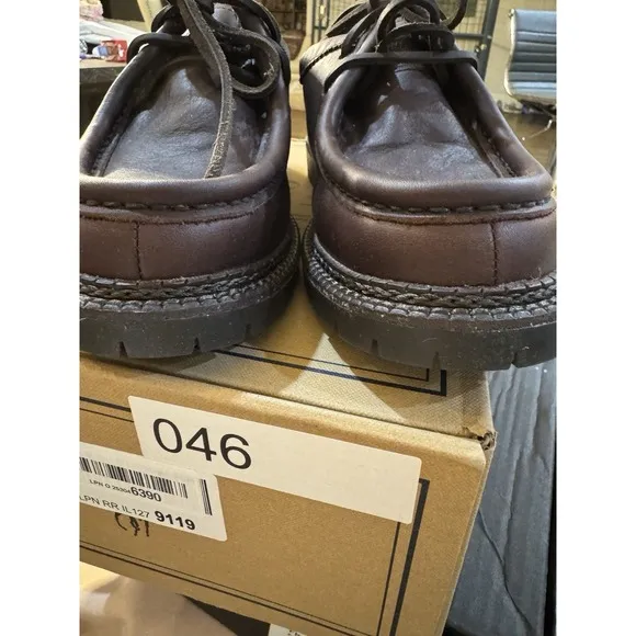 POLO RALPH LAUREN Men's Jett Apron Driving Style Loafer Dark Brown Size 9 D