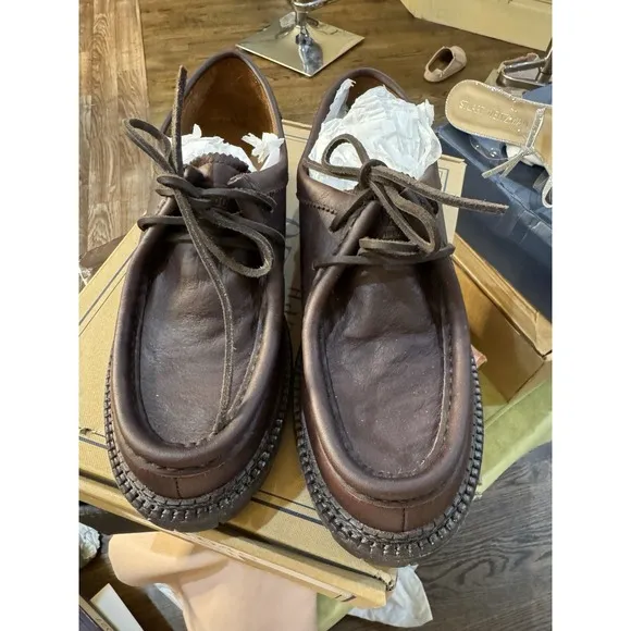 POLO RALPH LAUREN Men's Jett Apron Driving Style Loafer Dark Brown Size 9 D