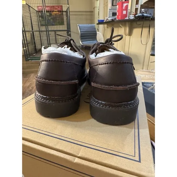 POLO RALPH LAUREN Men's Jett Apron Driving Style Loafer Dark Brown Size 9 D