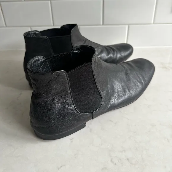 Prada Black Leather Boots
