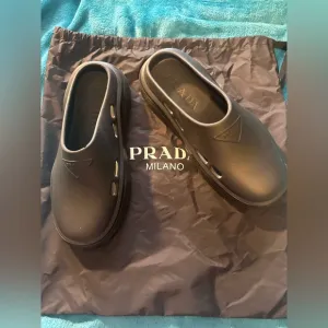 Prada Black Slip-On Shoes