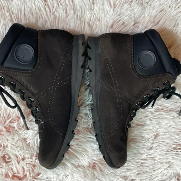 Prada Kids Zip Up Boots