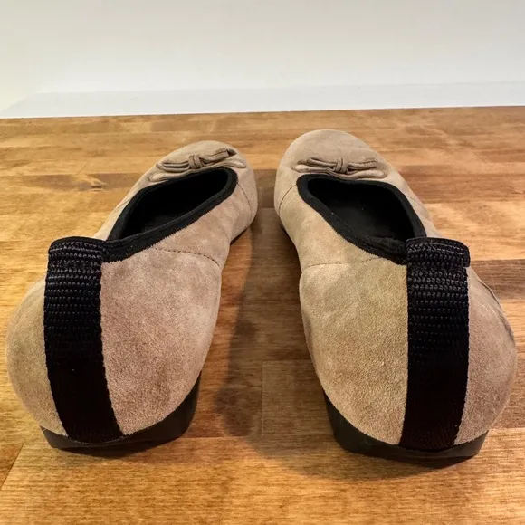 Prada Vintage Suede Ballet Flat