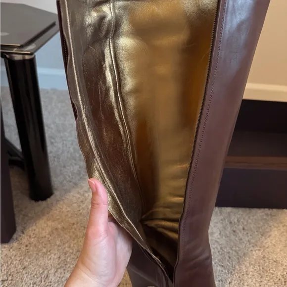 Prada Women's Brown Leather Boots