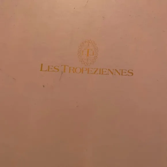Preowned Les Tropeziennes Elegant Women's Knotted Leather Boots