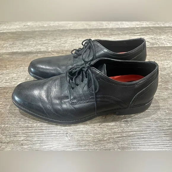 PRICE DROP Rockport  Men's my Black Derby Dress Shoes