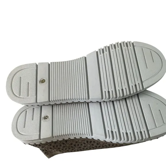 Project cloud Women's Slip-On Loafers in Taupe perforated slip on casual shoes 9