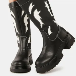 Public Desire  RIDEM  COWBOY Boots ( BRAND NEW !!!! )
