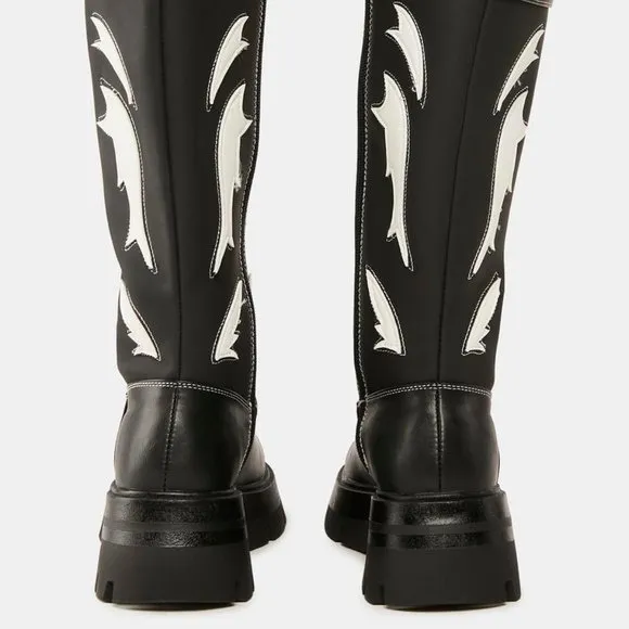 Public Desire  RIDEM  COWBOY Boots ( BRAND NEW !!!! )