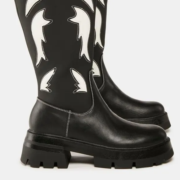 Public Desire  RIDEM  COWBOY Boots ( BRAND NEW !!!! )