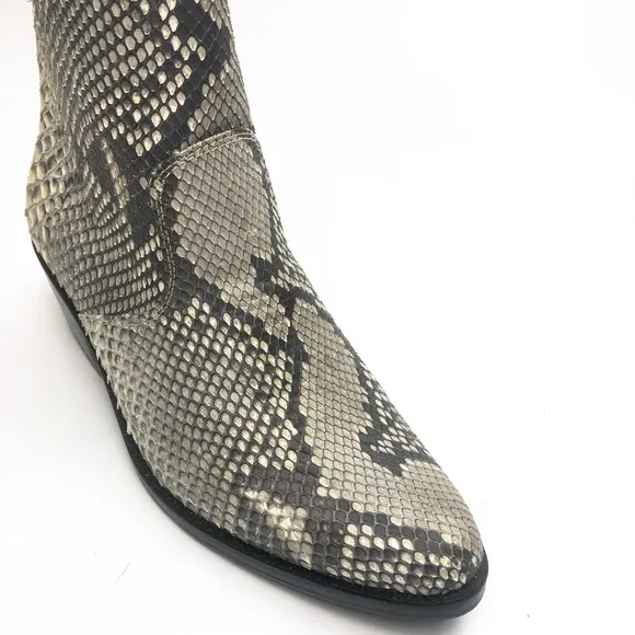 Python Genuine Leather Boots - Size 9.5, Handcrafted &amp; Durable, Premium quality