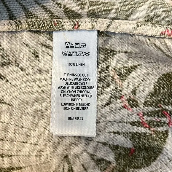 Rachel Zoe Linen Midi Dress with Pockets, Sz. S.