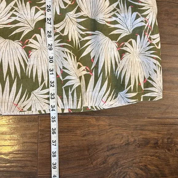 Rachel Zoe Linen Midi Dress with Pockets, Sz. S.