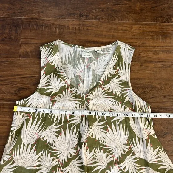 Rachel Zoe Linen Midi Dress with Pockets, Sz. S.