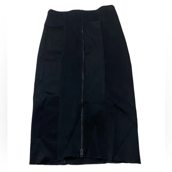 Rag &amp; Bone - Pencil Midi Length Front Zip Skirt