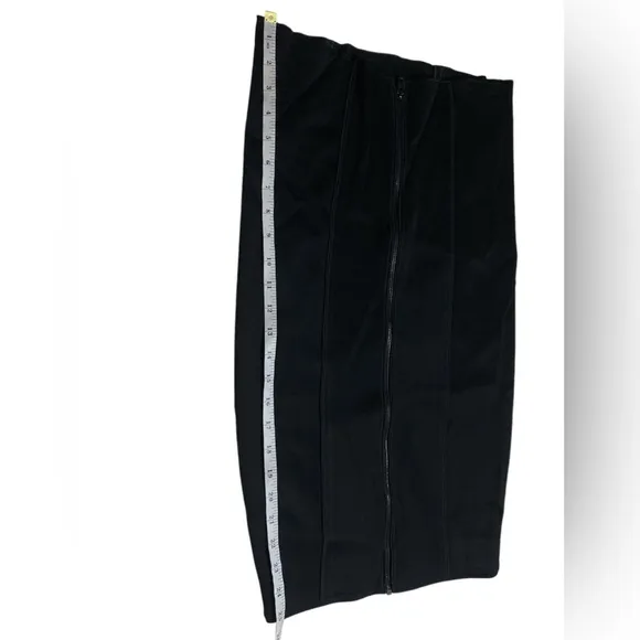 Rag &amp; Bone - Pencil Midi Length Front Zip Skirt